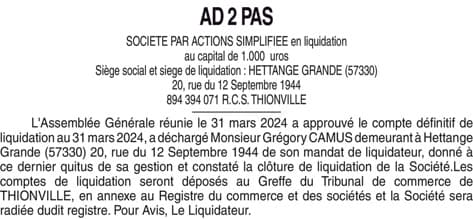 Contenu publication