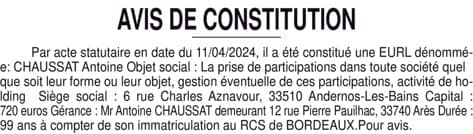 Contenu publication