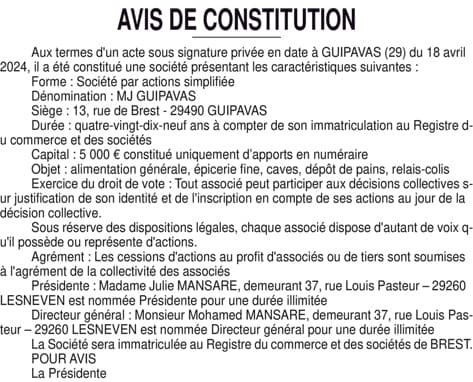 Contenu publication