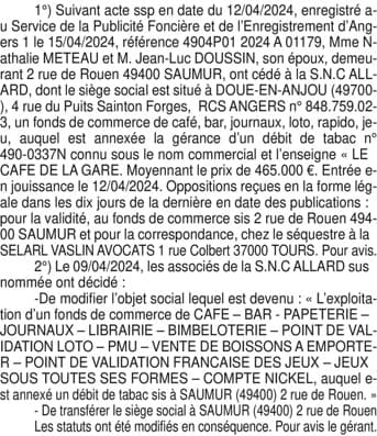 Contenu publication