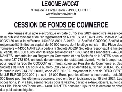 Contenu publication