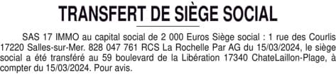 Contenu publication