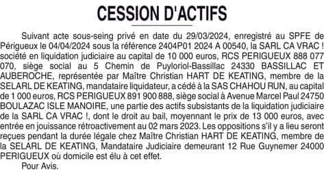 Contenu publication
