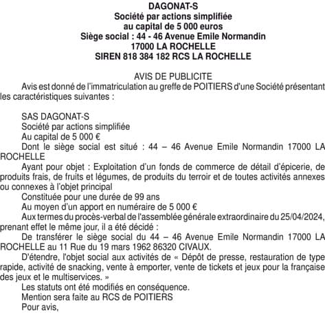 Contenu publication