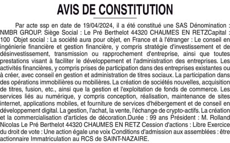 Contenu publication