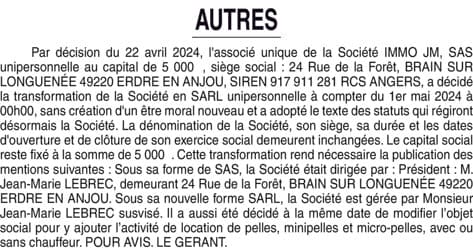 Contenu publication