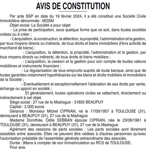Contenu publication