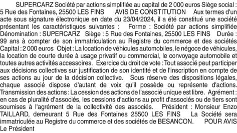 Contenu publication