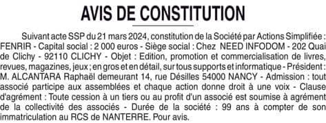 Contenu publication