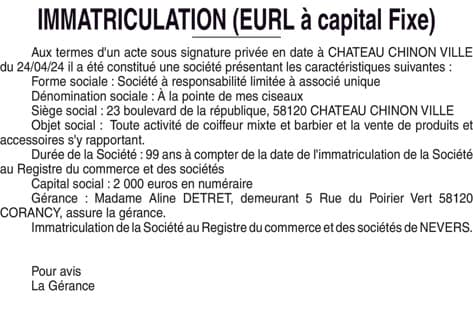 Contenu publication