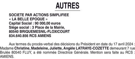 Contenu publication