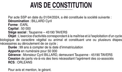 Contenu publication