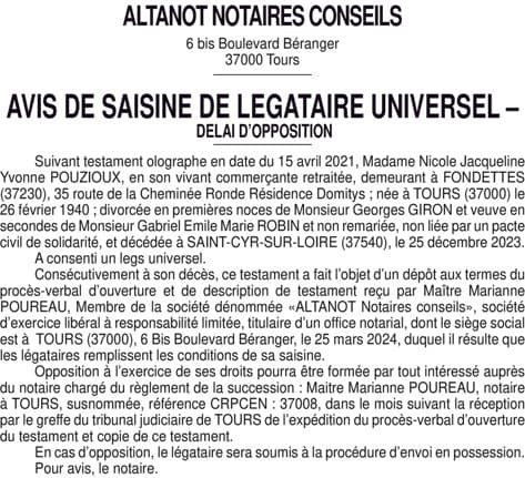 Contenu publication