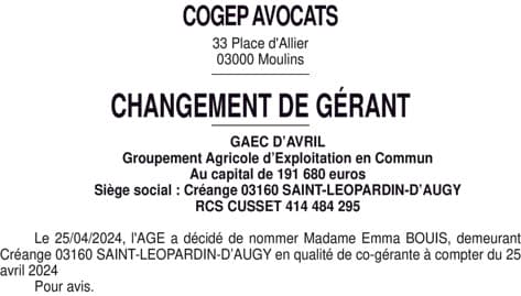 Contenu publication