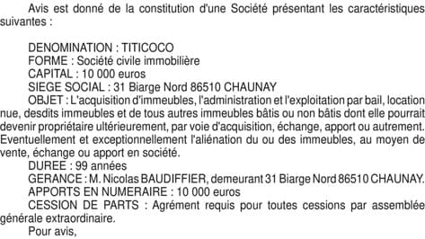 Contenu publication