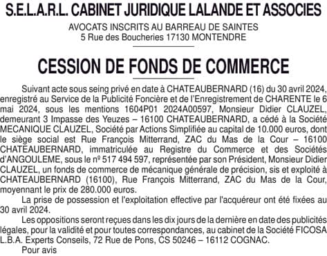 Contenu publication