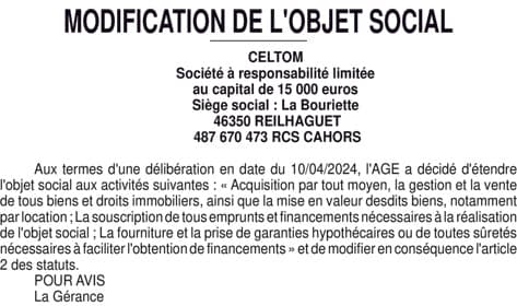 Contenu publication