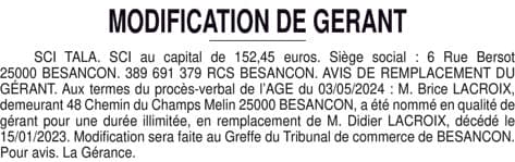 Contenu publication