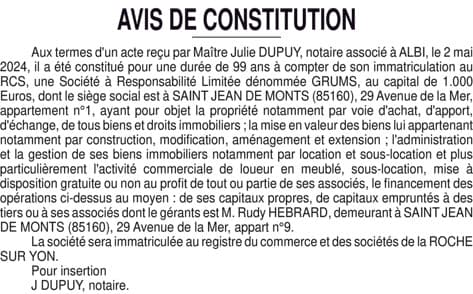 Contenu publication