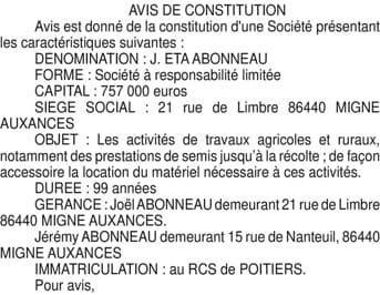 Contenu publication
