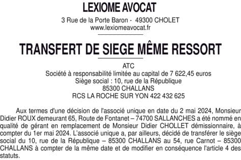 Contenu publication