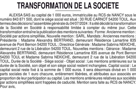 Contenu publication