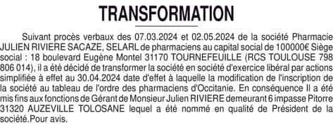Contenu publication