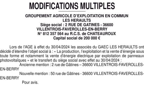 Contenu publication