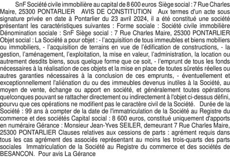 Contenu publication