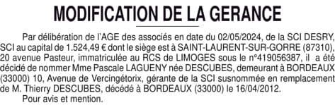 Contenu publication