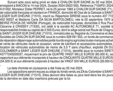 Contenu publication