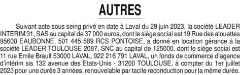 Contenu publication