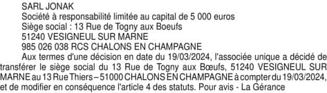 Contenu publication