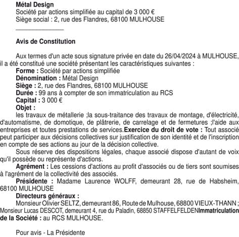 Contenu publication
