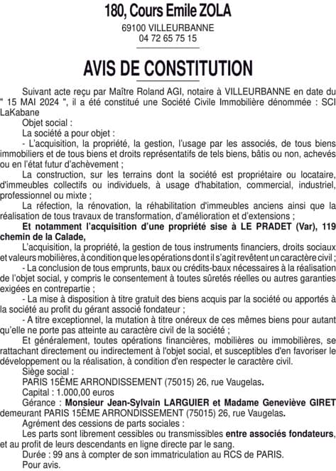 Contenu publication