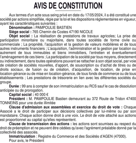 Contenu publication
