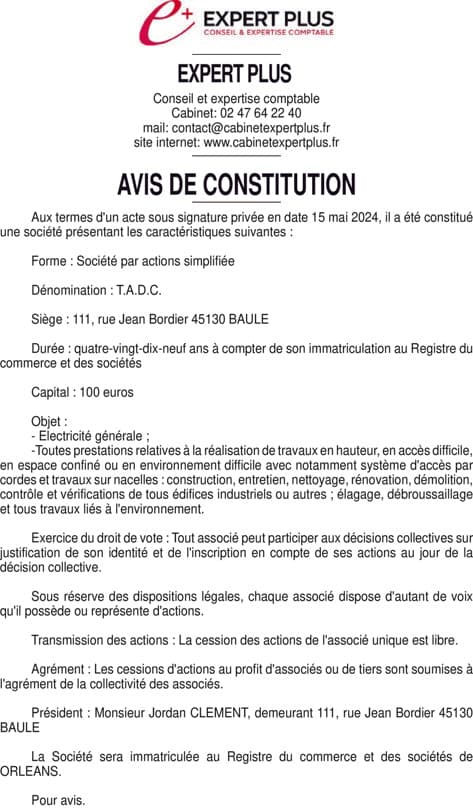 Contenu publication