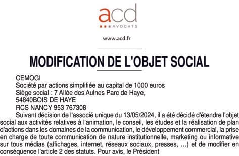 Contenu publication