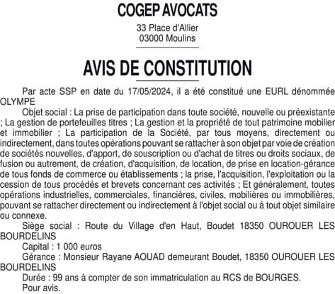 Contenu publication