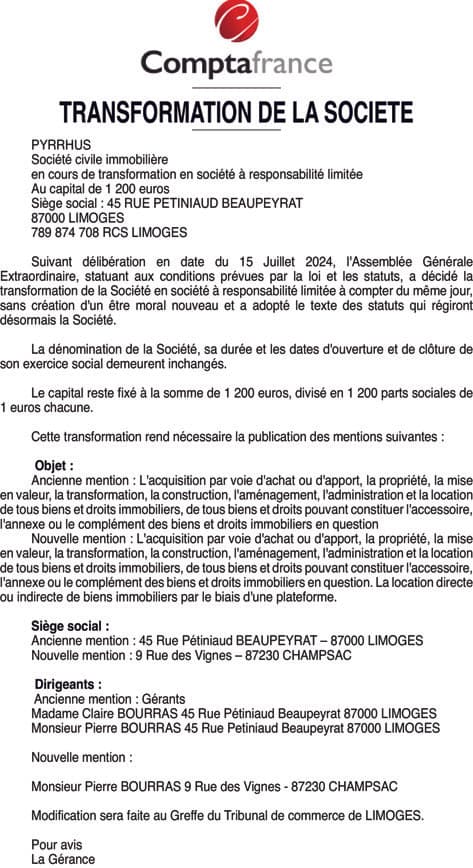 Contenu publication