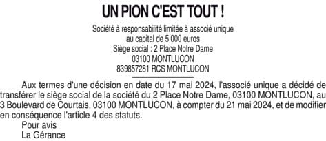 Contenu publication