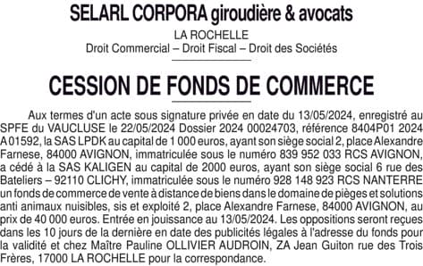 Contenu publication