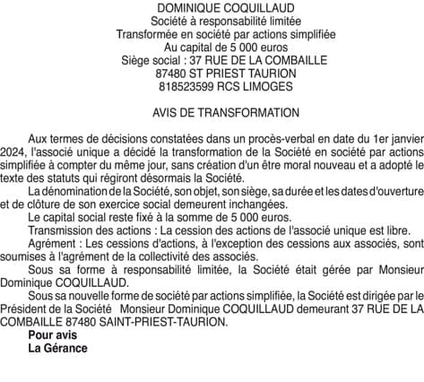 Contenu publication