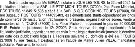 Contenu publication