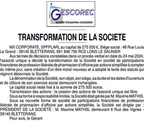 Contenu publication