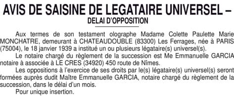 Contenu publication