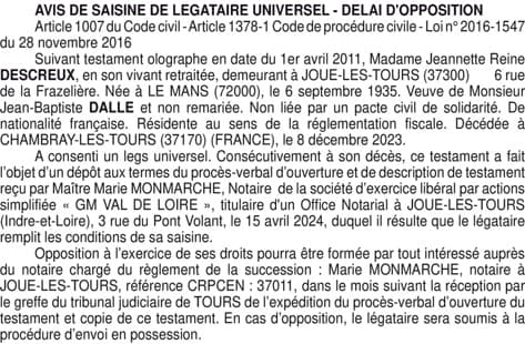 Contenu publication