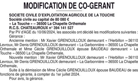 Contenu publication