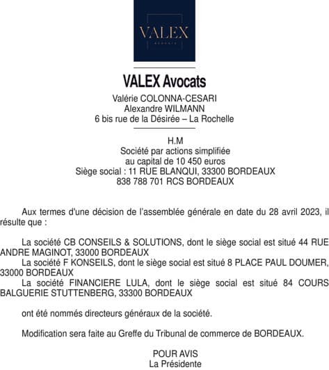 Contenu publication