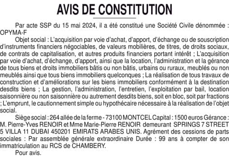 Contenu publication